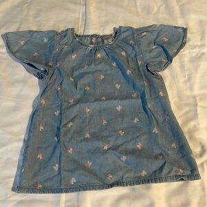 Carter's Horse Chambray Blouse